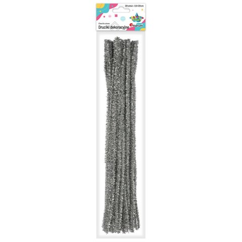 Drucik Craft-Fun Series kreatywny kolor: srebrny 300mm 30 szt Titanum (16070A) Drucik Craft-Fun Series kreatywny kolor: srebrny 300mm 30 szt Titanum (16070A)