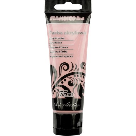 Farba akrylowa Pastel kolor: jasnołososiowy 75ml Flamingo Line (073) Farba akrylowa Pastel kolor: jasnołososiowy 75ml Flamingo Line (073)