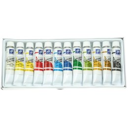Farby akwarelowe 12ml 12 kolor. Firster (FGC-121)