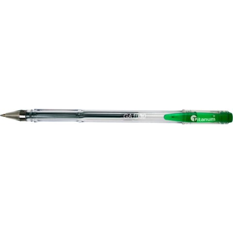 Długopis GA1030 zielony 0,7mm Titanum (GA1030) Długopis GA1030 zielony 0,7mm Titanum (GA1030)