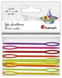Igły Craft-Fun Series igły plastikowe 10szt/9cm plastik Titanum 10 sztuk