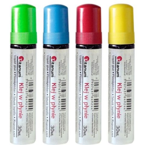 Klej w płynie 30ml Titanum (30P) Klej w płynie 30ml Titanum (30P)