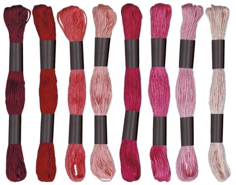 Mulina Craft-Fun Series tonacja czerwona 8 kol. Titanum (21DT0514-6) Mulina Craft-Fun Series tonacja czerwona 8 kol. Titanum (21DT0514-6)