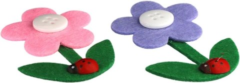 Naklejka (nalepka) Craft-Fun Series filcowe 3D kwiaty Titanum (M-03)