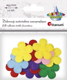 Ozdoba materiałowa Craft-Fun Series Kwiaty Titanum (MTCR-BY376)