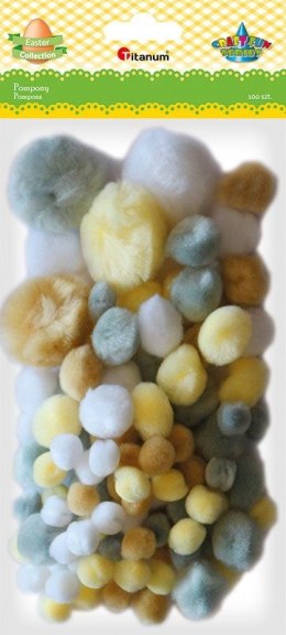 Pompony Craft-Fun Series mix 100 szt Titanum (395972A)