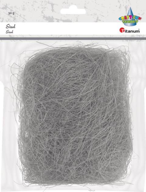 Sizal Craft-Fun Series szary 30g Titanum (23BR1225-7) Sizal Craft-Fun Series szary 30g Titanum (23BR1225-7)