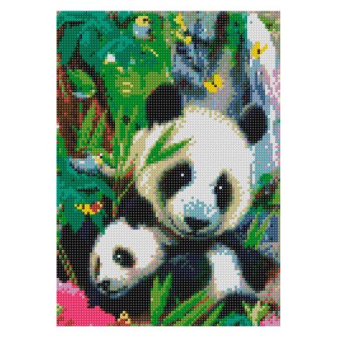 Zestaw kreatywny Diamentowa mozaika 30x40cm Panda Flamingo Line (TGC75484) Zestaw kreatywny Diamentowa mozaika 30x40cm Panda Flamingo Line (TGC75484)