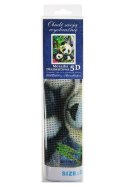 Zestaw kreatywny Diamentowa mozaika 30x40cm Panda Flamingo Line (TGC75484)