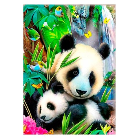 Zestaw kreatywny Diamentowa mozaika 30x40cm Panda Flamingo Line (TGC75484) Zestaw kreatywny Diamentowa mozaika 30x40cm Panda Flamingo Line (TGC75484)