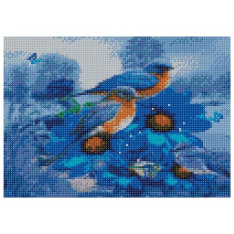 Zestaw kreatywny Diamentowa mozaika 30x40cm Ptaszki Flamingo Line (TMW25273) Zestaw kreatywny Diamentowa mozaika 30x40cm Ptaszki Flamingo Line (TMW25273)