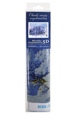 Zestaw kreatywny Diamentowa mozaika 30x40cm Zima 1 Flamingo Line (TGD79707)