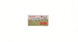 Zszywki 24/8 24/8 500szt 500 szt Titanum