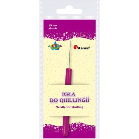 Akcesoria do quillingu Craft-Fun Series Titanum (igła 16192)