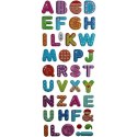 Naklejka (nalepka) Craft-Fun Series alfabet Titanum (X19)