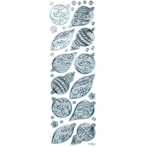 Naklejka (nalepka) Craft-Fun Series bombki Titanum (PFH11)