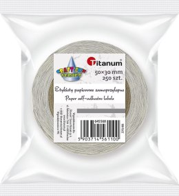 Etykieta samoprzylepna Craft-Fun Series na rolce, 4 kolory mix [mm:] 50x30 Titanum (25YQ-006)