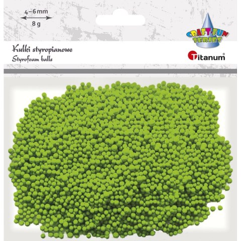 Ozdoba styropianowa Craft-Fun Series kulki 8g Titanum (362097)