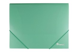 Teczka PP Titanum z gumką A4 niebieska mat (TGM4BL)