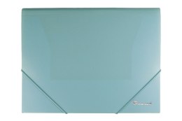 Teczka PP Titanum z gumką A4 niebieska mat (TGM4BL)