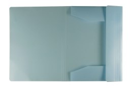 Teczka PP Titanum z gumką A4 niebieska mat (TGM4BL)