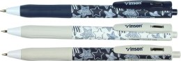 Długopis olejowy STAR 508 GWIAZDA niebieski 0,7mm Vinson
