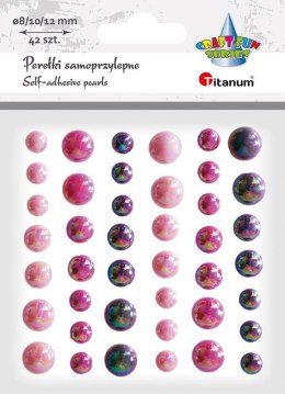 Kryształki Craft-Fun Series 42 szt różowe Titanum (23mH0380)