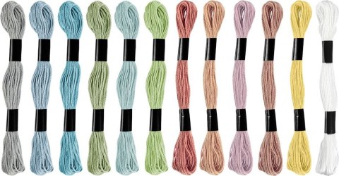 Mulina Craft-Fun Series pastelowa 12 kol. Titanum Mulina Craft-Fun Series pastelowa 12 kol. Titanum