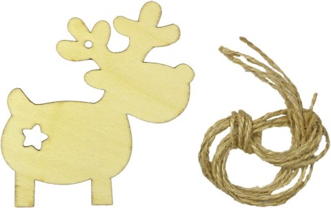 Ozdoba drewniana Craft-Fun Series zawieszki renifery Titanum (5903714533725) Ozdoba drewniana Craft-Fun Series zawieszki renifery Titanum (5903714533725)