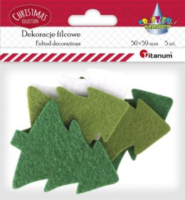 Ozdoba filcowa Craft-Fun Series choinki Titanum Craft-fun (WFB-001)