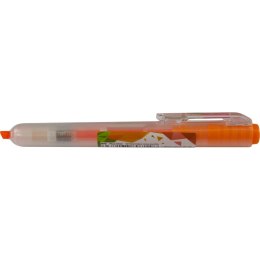 Zakreślacz Fluo-Click automatyczny pomarańczowy 1,0-4,0mm M&G (AHM27371)