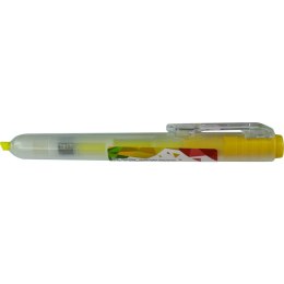 Zakreślacz Fluo-Click automatyczny żółty 1,0-4,0mm M&G (AHM27371)