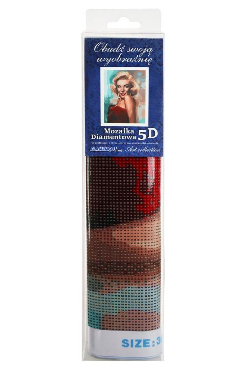 Zestaw kreatywny Diamentowa mozaika Marilyn Monroe Flamingo Line (TGC72421) Zestaw kreatywny Diamentowa mozaika Marilyn Monroe Flamingo Line (TGC72421)