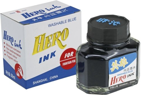 Atrament Hero niebieski 50ml Atrament Hero niebieski 50ml