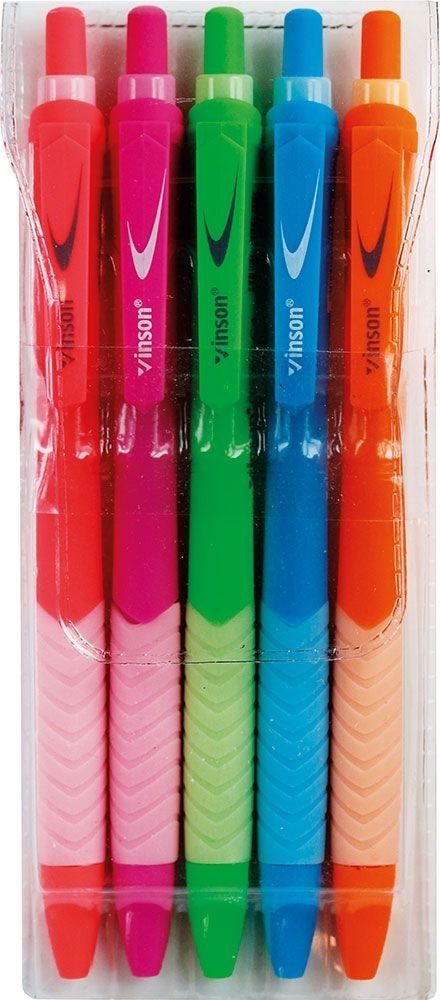 Długopis olejowy Fashion niebieskie 0,5mm Vinson (C4)