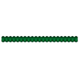 Grzbiety do bindowania A4 zielony PVC PCW śr. 22mm Titanum