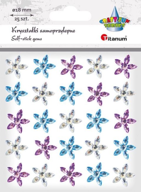 Kryształki Craft-Fun Series 25 szt mix Titanum (23mH0381) Kryształki Craft-Fun Series 25 szt mix Titanum (23mH0381)