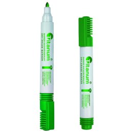 Marker suchościeralny zielony 3,0mm okrągła końcówka Titanum (BY1026-02)