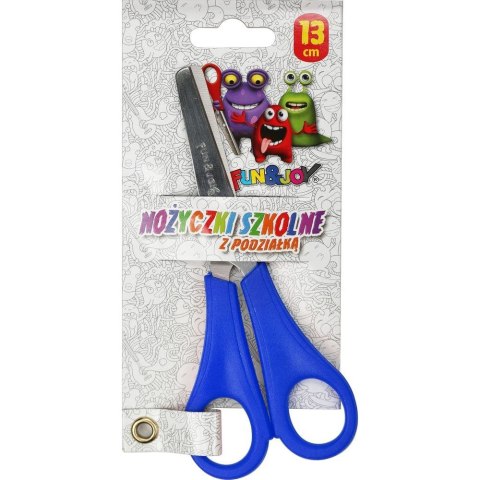 Nożyczki z podziałką 13cm Fun&Joy (FJS1002) Nożyczki z podziałką 13cm Fun&Joy (FJS1002)