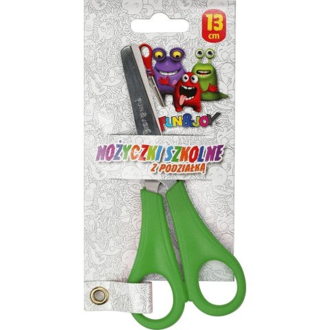 Nożyczki z podziałką 13cm Fun&Joy (FJS1002) Nożyczki z podziałką 13cm Fun&Joy (FJS1002)