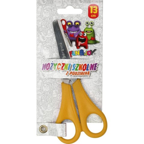 Nożyczki z podziałką 13cm Fun&Joy (FJS1002) Nożyczki z podziałką 13cm Fun&Joy (FJS1002)