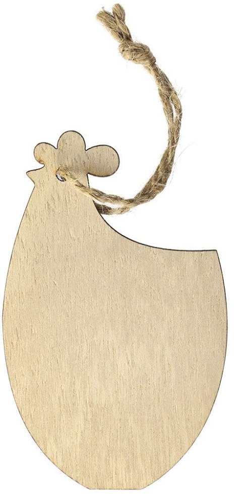 Ozdoba drewniana Craft-Fun Series zawieszka kura Titanum (7525A) Ozdoba drewniana Craft-Fun Series zawieszka kura Titanum (7525A)