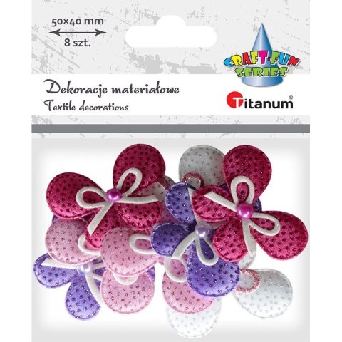 Ozdoba materiałowa Craft-Fun Series kokardy Titanum (BY247)