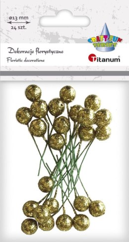 Ozdoba na piku Craft-Fun Series kulki Titanum (363121)