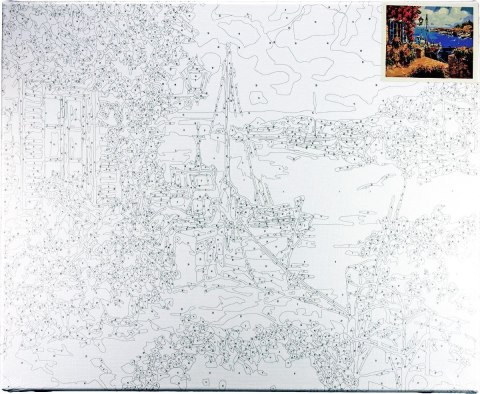 Zestaw kreatywny Malowanie po numerach 40x50cm Pejzaż 3 Flamingo Line (fys145) Zestaw kreatywny Malowanie po numerach 40x50cm Pejzaż 3 Flamingo Line (fys145)