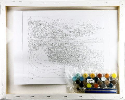 Zestaw kreatywny Malowanie po numerach 40x50cm Zachód słońca nad morzem 1 Flamingo Line (fsy60) Zestaw kreatywny Malowanie po numerach 40x50cm Zachód słońca nad morzem 1 Flamingo Line (fsy60)