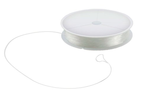 Żyłka ozdobna Craft-Fun Series Żyła elastyczna 0,5mm/20m przezroczysta Titanum Żyłka ozdobna Craft-Fun Series Żyła elastyczna 0,5mm/20m przezroczysta Titanum