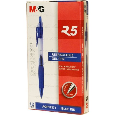 Długopis G-7i R5 niebieski 0,7mm M&G (AGP12371) Długopis G-7i R5 niebieski 0,7mm M&G (AGP12371)