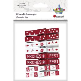 Ozdoba drewniana Craft-Fun Series klamerki Titanum (92751)