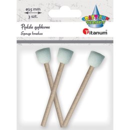 Pędzel Craft-Fun Series gąbka do malowania 1,5cm Titanum